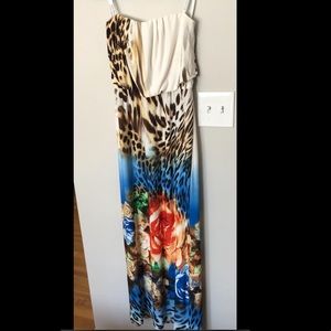 Gorgeous strapless maxi dress